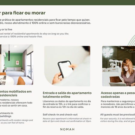 Nomah - Aptos Por Temporada No Anhembi São Paulo Buitenkant foto